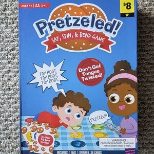 Pretzeled Say, Spin, & Bend Game